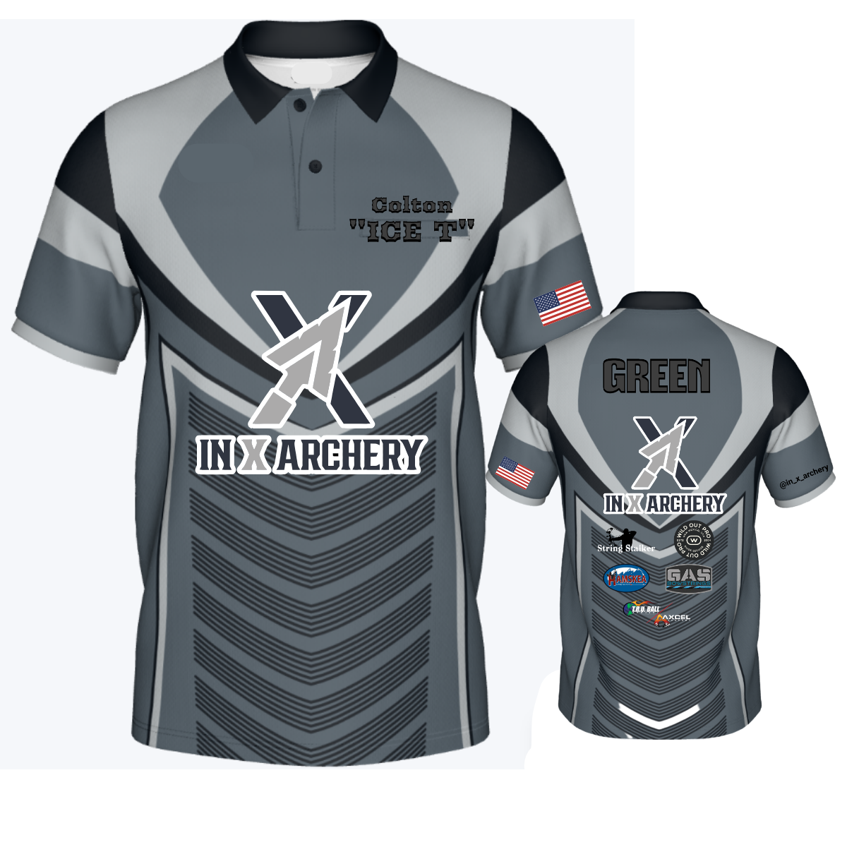 In X Archery Custom Jersey & Hoodie