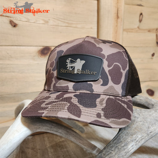 String Stalker Heritage Snapback - Bark Duck Camo