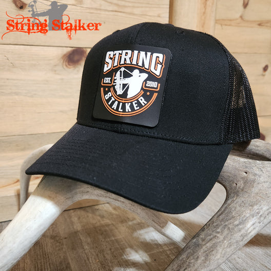 String Stalker Sunrise Snapback - Black