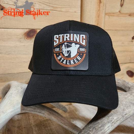 String Stalker Sunrise Snapback - Black