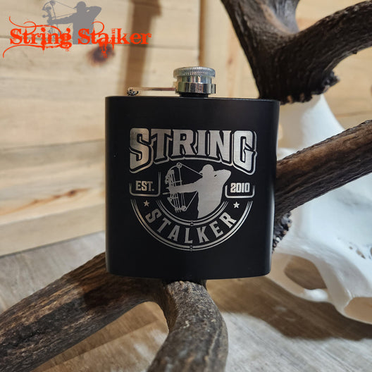 String Stalker Campfire Pocket Flask