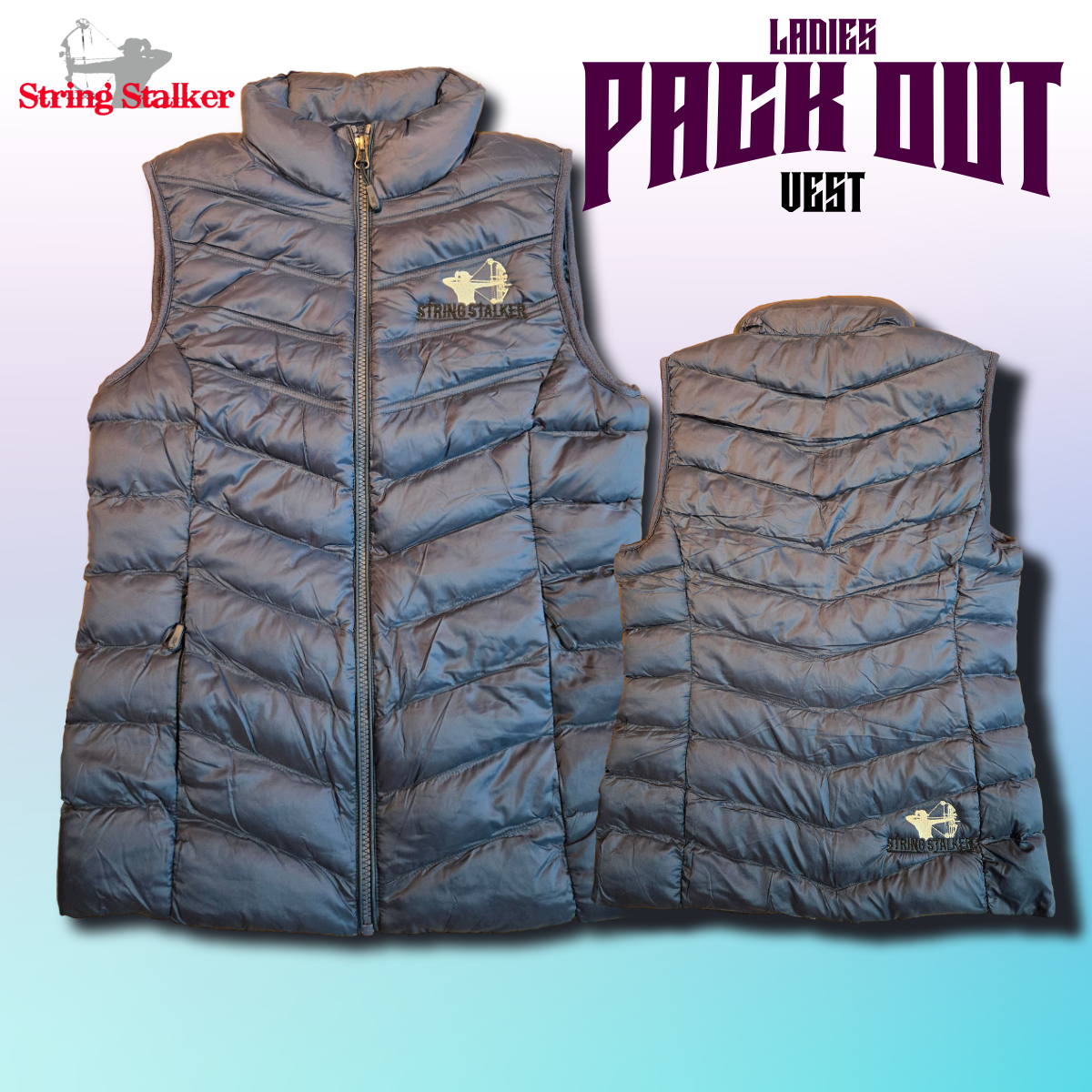 Women's Pack Vest - Ocean - String Stalker