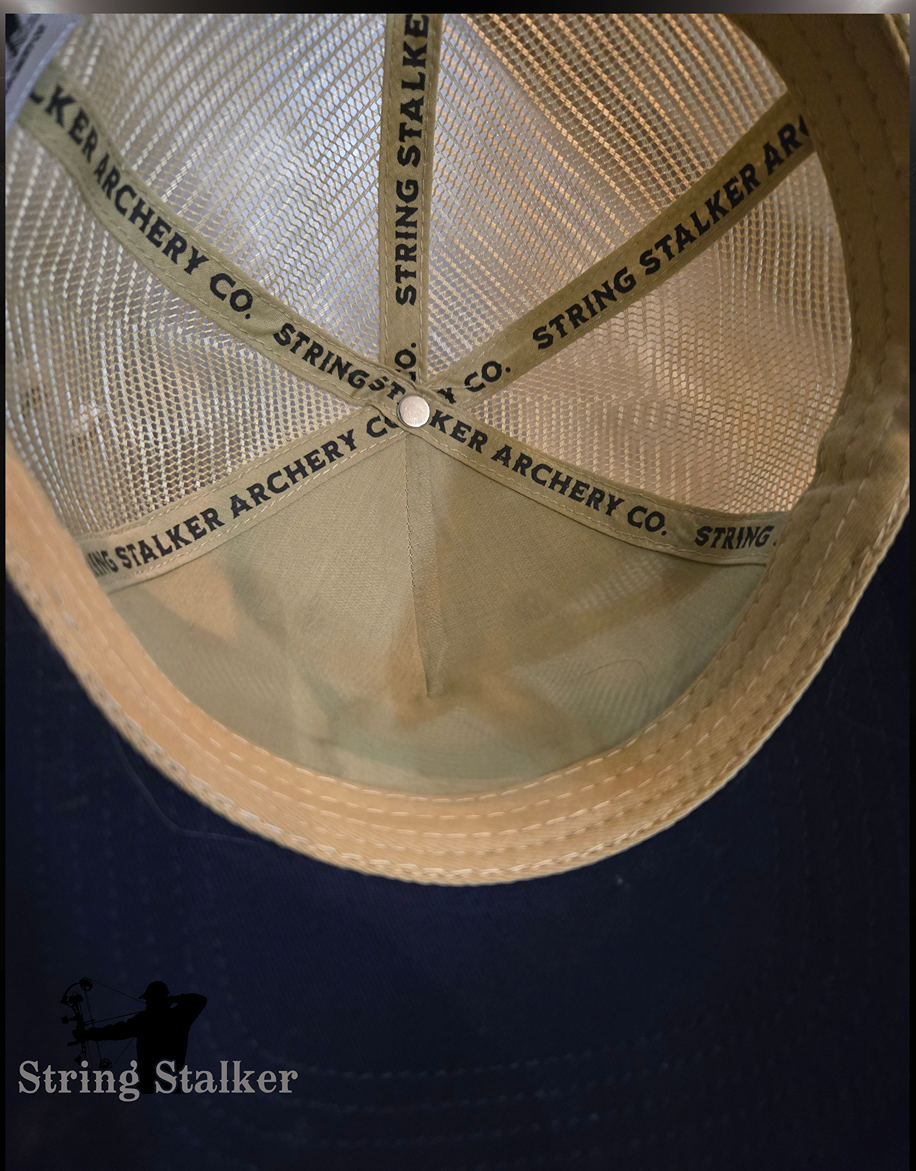 Adventure Snapback with Rope Hat - Navy/Cream