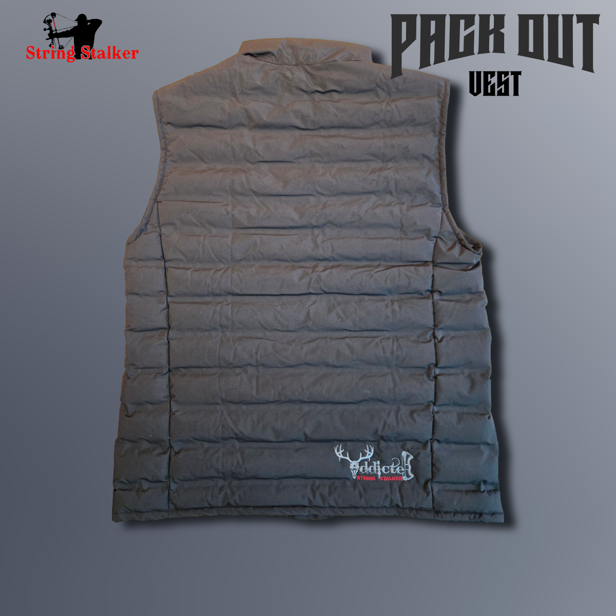 Men's Pack Vest - Black - String Stalker