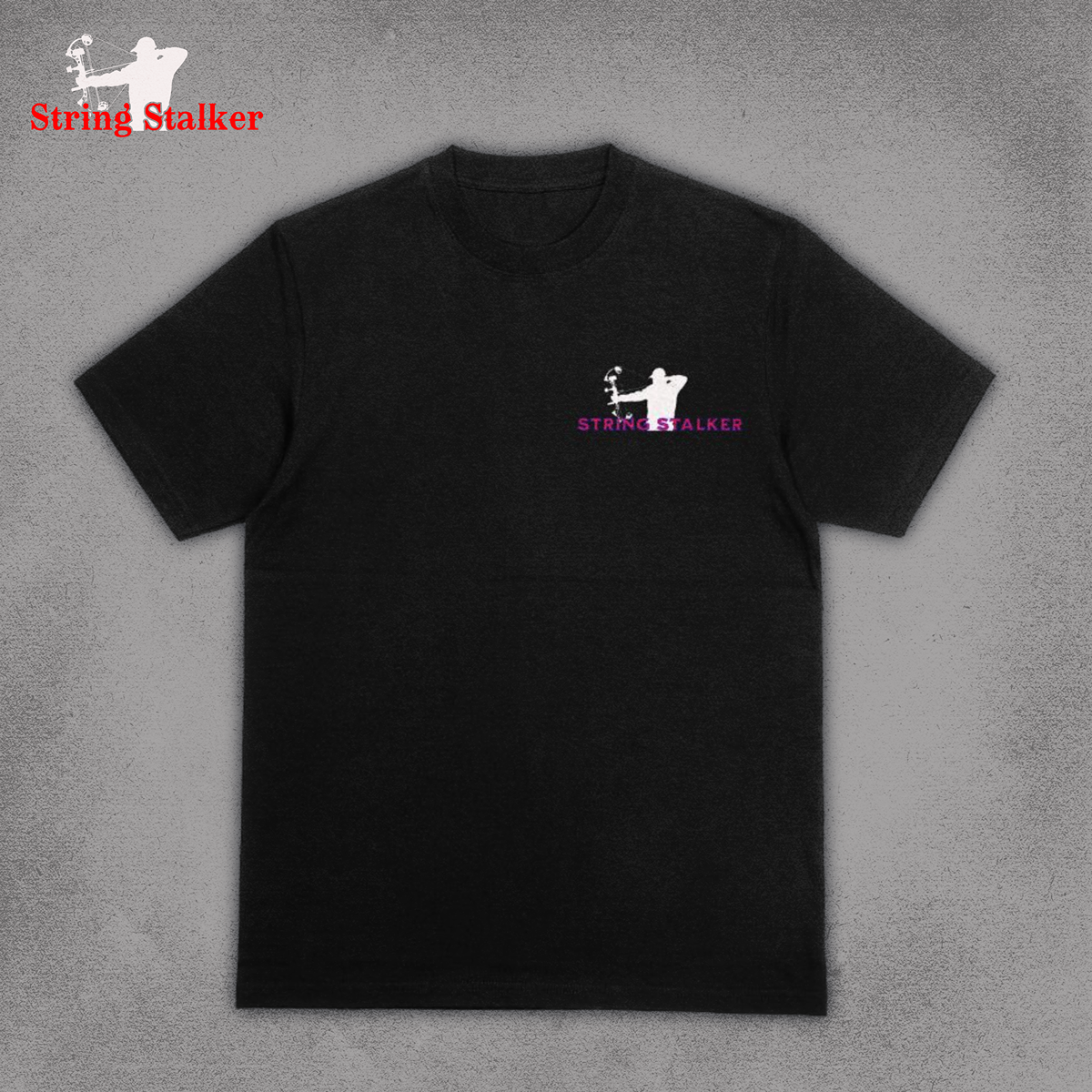 String Stalker Patriot Tee - Black