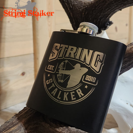 String Stalker Campfire Pocket Flask