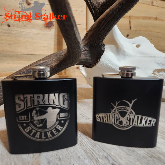 String Stalker Campfire Pocket Flask