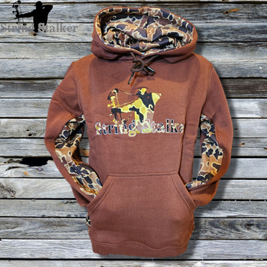 String Stalker Heritage Hoodie - Brown