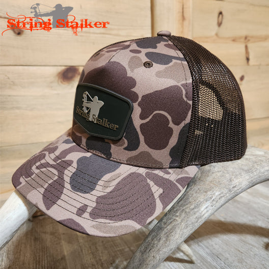 String Stalker Heritage Snapback - Bark Duck Camo