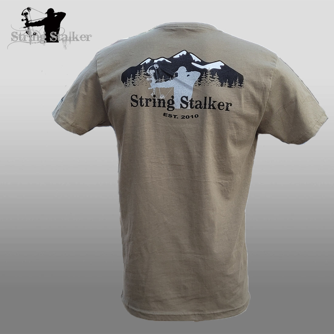 Bow Hunter Mountain Stalker Tee- Army