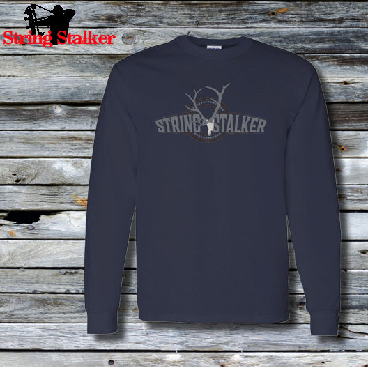 String Stalker Remember Long Sleeve Tee - Navy