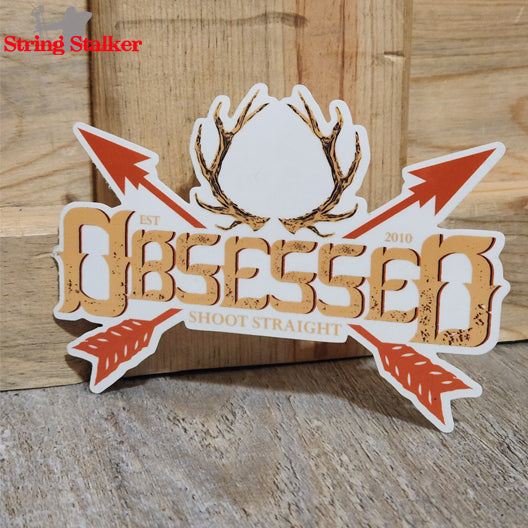 Obsessed Shoot Straight Decal - 5"