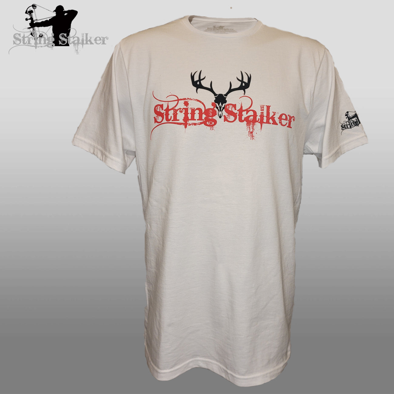 Bow Hunter Whitetail Tee - White