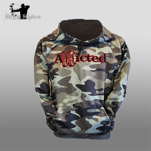 Sherpa Fleece Lined Addicted Hoodie