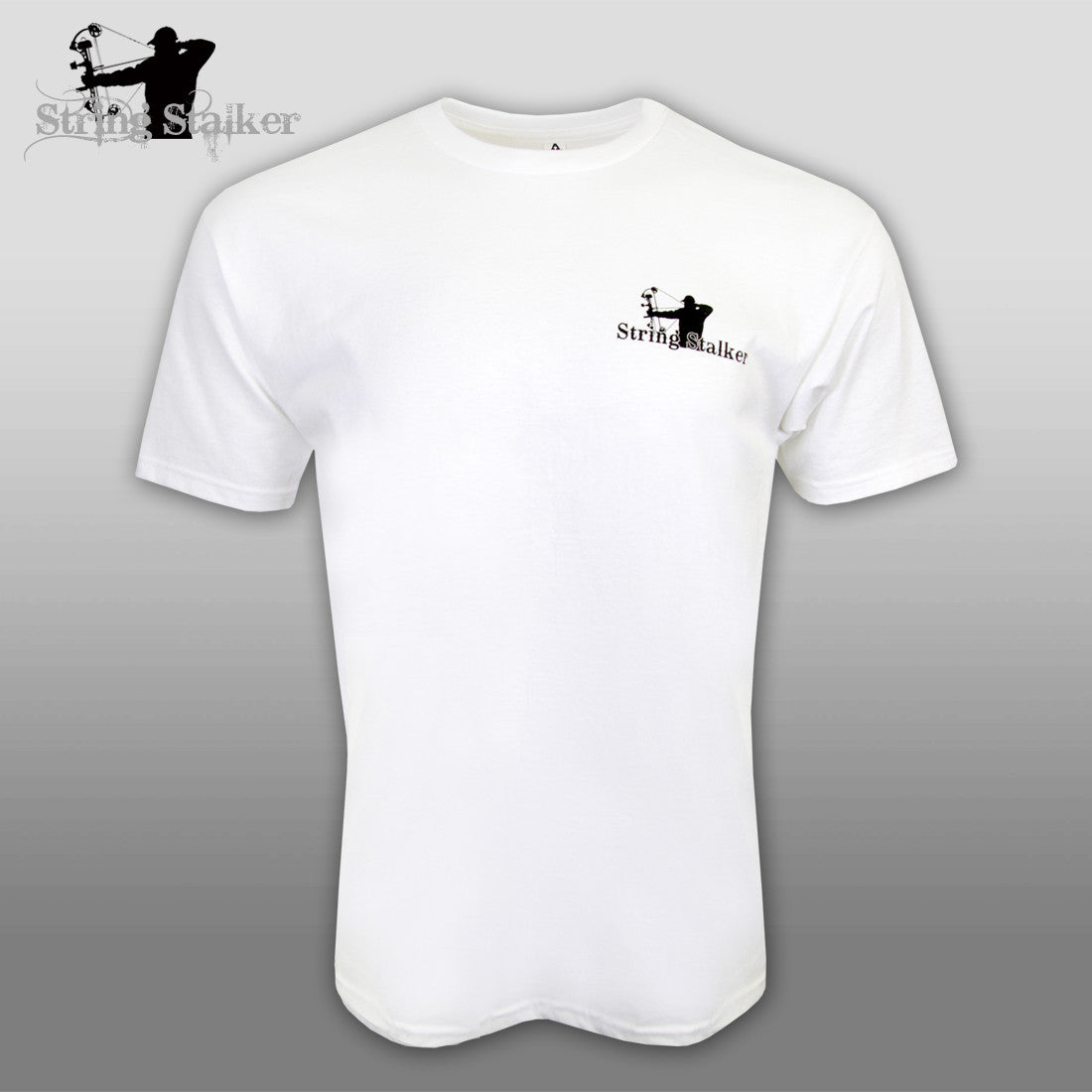 String Stalker I Love Bow Hunting TShirt - White - String Stalker