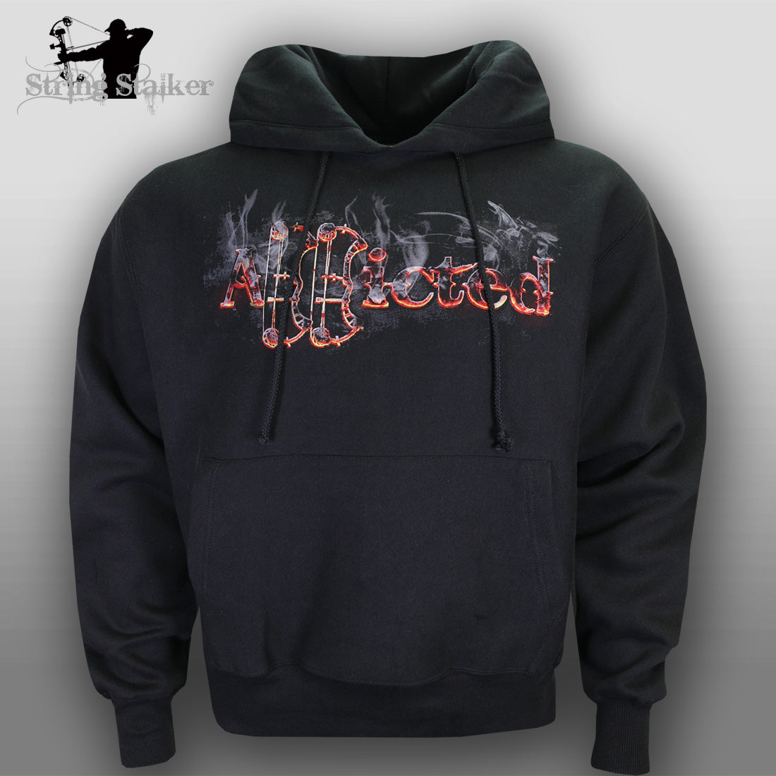 Bow Hunter Scorched Addicted Hoodie - Black