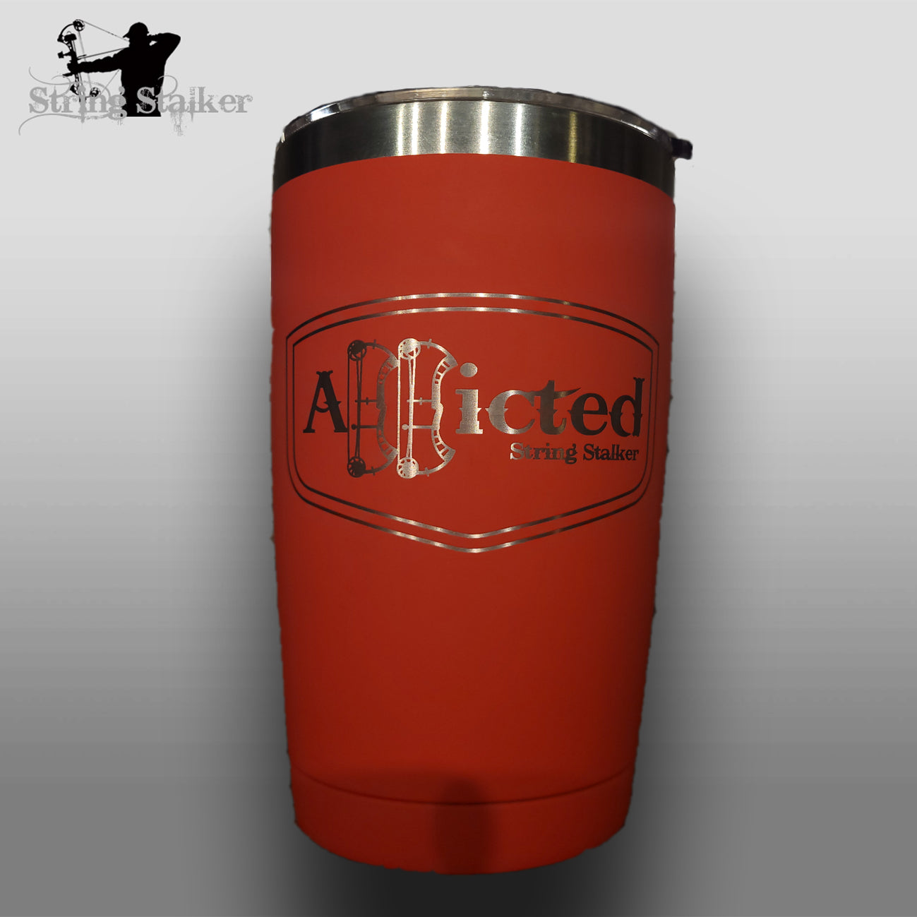 Addicted Bow Hunting 20 oz. Tumbler - Red