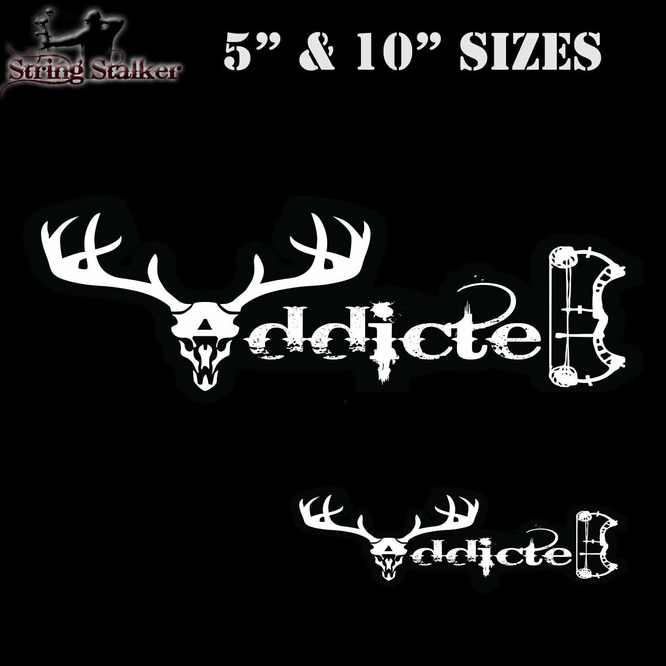 5" And 10'' Addicted Decal