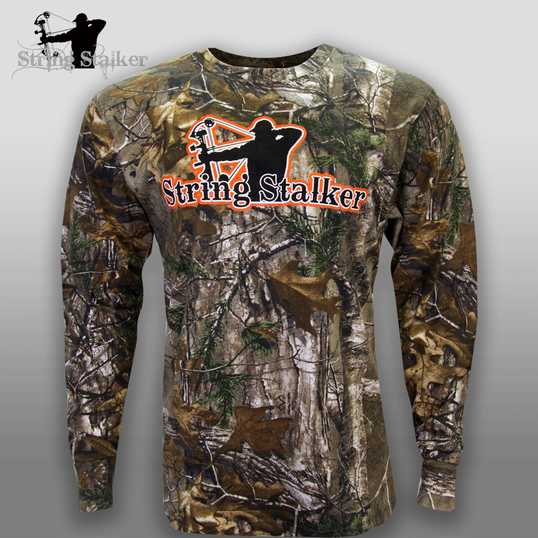 String Stalker Realtree Camo Longsleeve T-Shirt - String Stalker