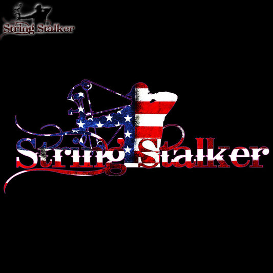 String Stalker Proud American Bow Hunter Decal - String Stalker
