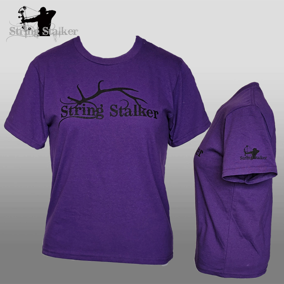 Youth Girls Shed Stalker Tee - Purple