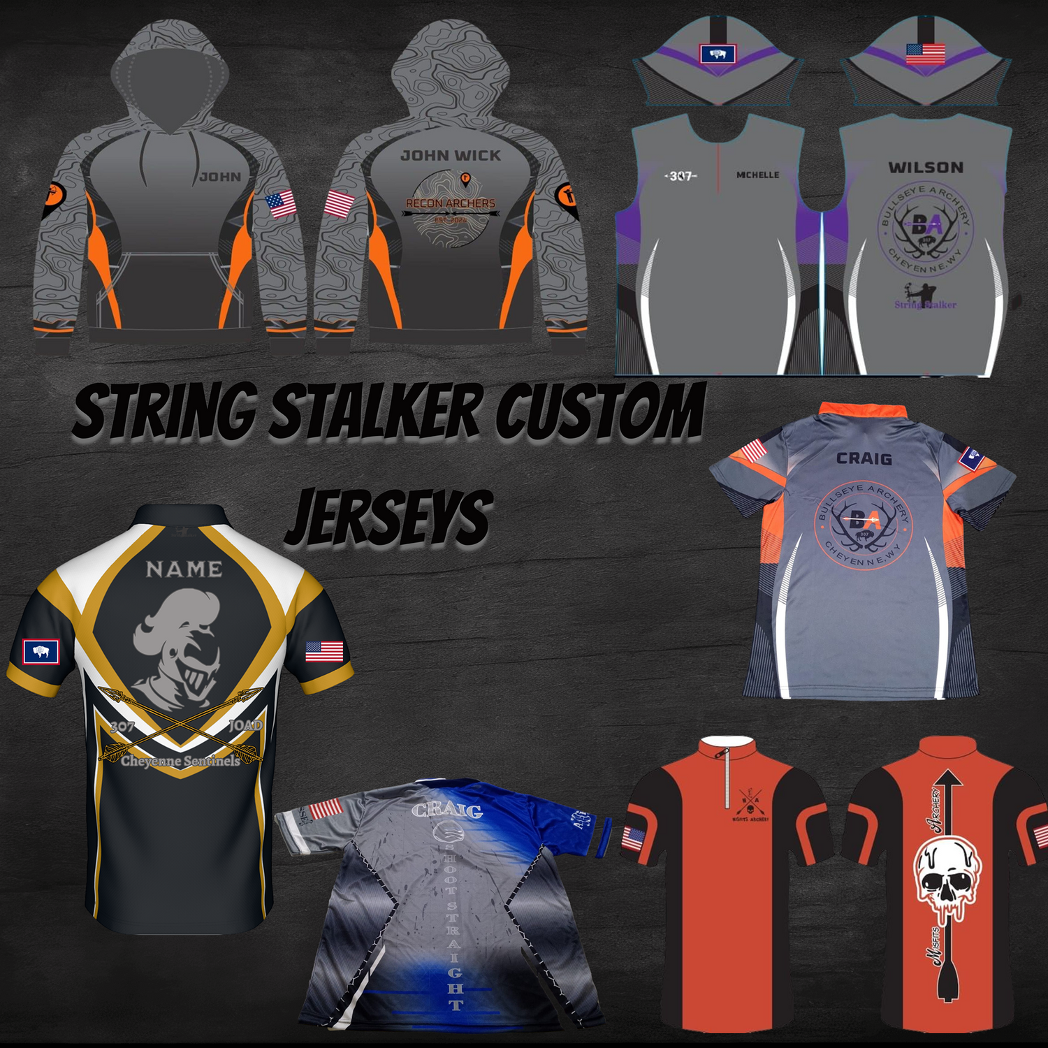 Custom Jerseys and Hoodies