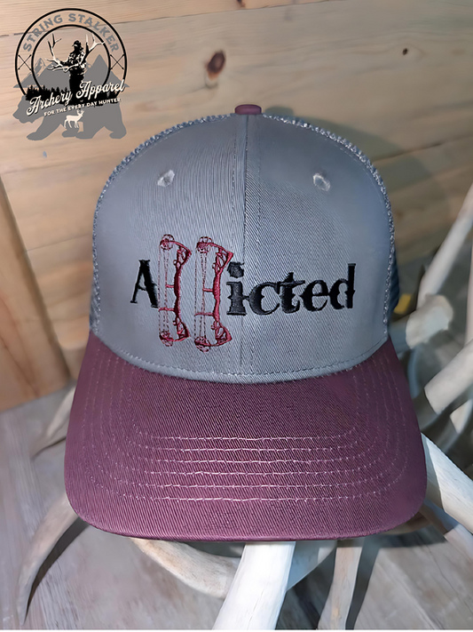 Addicted snapback - Maroon/Grey