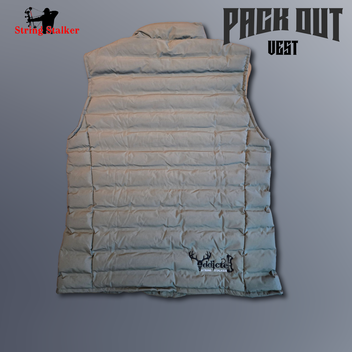 Men's Pack Vest - Olive - String Stalker