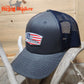 String Stalker Proud Snapback Hat - Charcoal/Navy