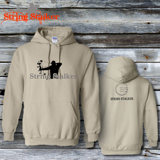 String Stalker Ridge Runner Bow Hunter Hoodie - Tan