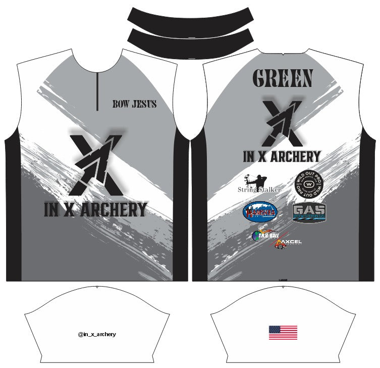 In X Archery Custom Jersey & Hoodie - String Stalker