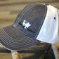 String Stalker Bow Hunter Hat Charcoal/white