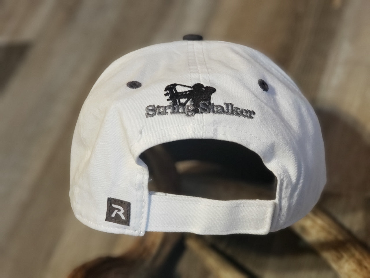 String Stalker Bow Hunter Hat Charcoal/white