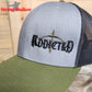Addicted Traditional Bow Hunter Snapback Hat - Moss/Charcoal/Black