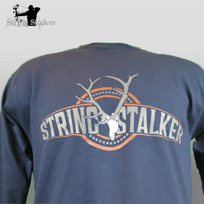 String Stalker Remember Long Sleeve Tee - Navy