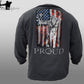 Bow Hunter Proud American Long SLV - Charcoal