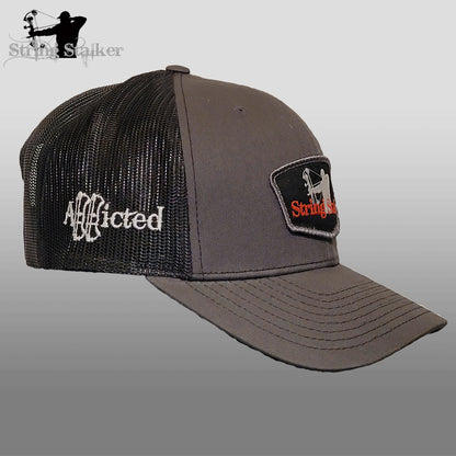 Bow Hunter Logo Patch Mesh Hat - Grey/Black