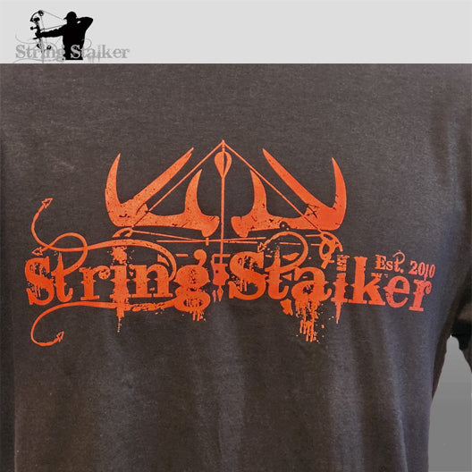 String Stalker Whitetail Tee - Black