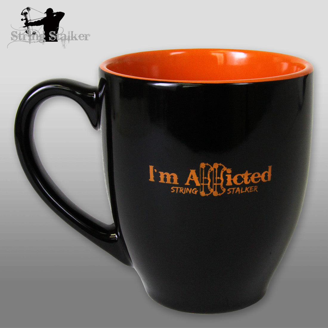 String Stalker Bow Hunting Addicted Coffee Cup - String Stalker