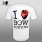 String Stalker I Love Bow Hunting TShirt - White - String Stalker