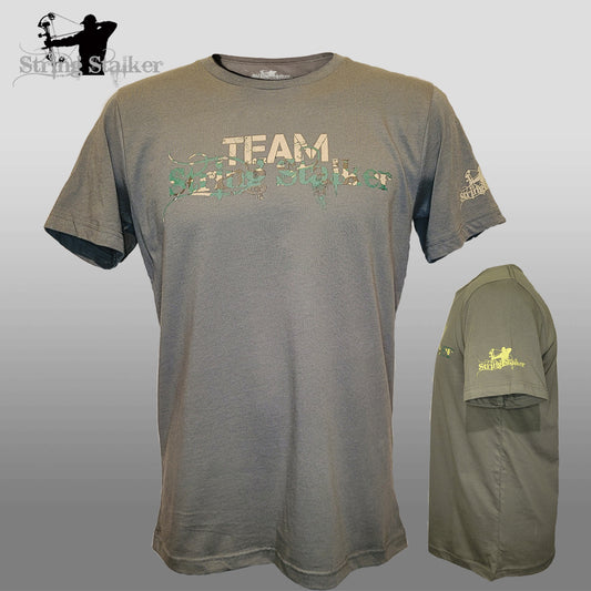 Team String Stalker Tee - Military Green