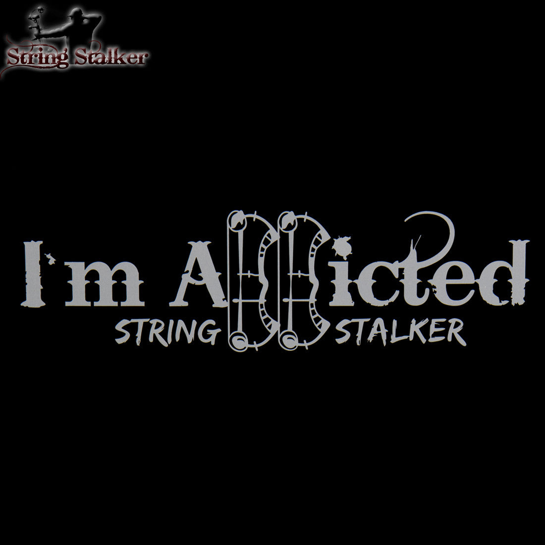 String Stalker Bow Hunting Decal 3 Pack #2 - String Stalker