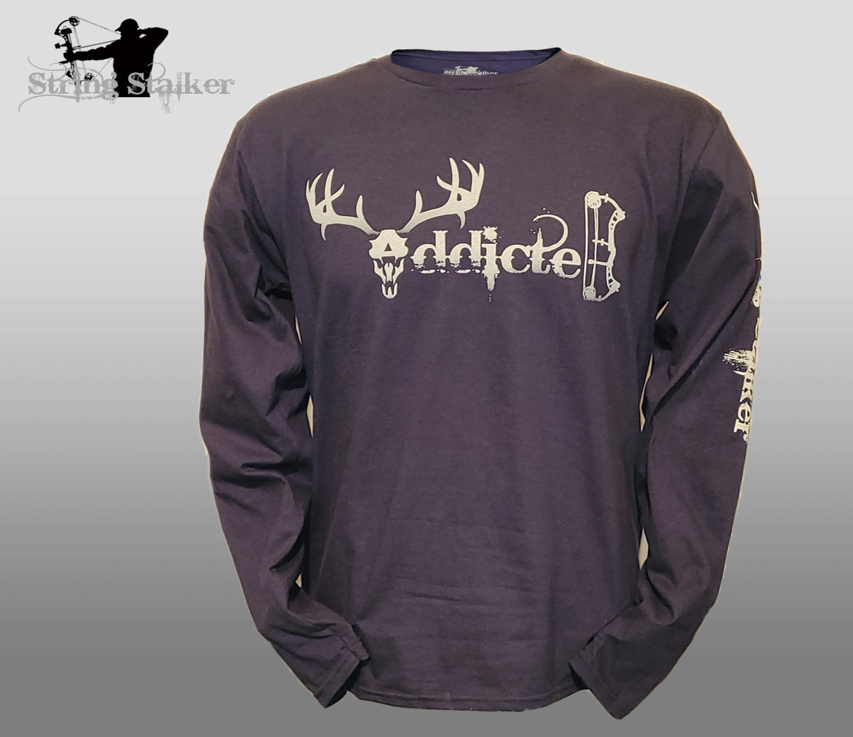 Bow Hunter Whitetail Addicted Long SLV - Deep Blue – String Stalker