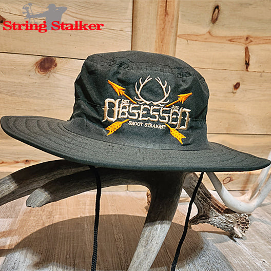 Obsessed Bow Hunter Boonie Hat - Army Green