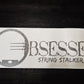 30" Wide Truck String Stalker Bow Hunting Obsessed Decal - String Stalker
