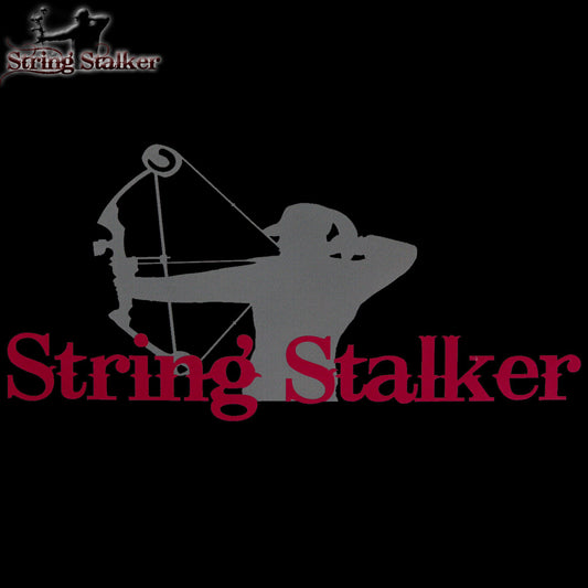 String Stalker Ladies Bow Hunting Lifestyle Decal - String Stalker