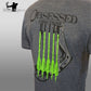 Obsessed Bow Hunter Tee - Heather Charcoal