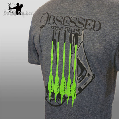 Obsessed Bow Hunter Tee - Heather Charcoal