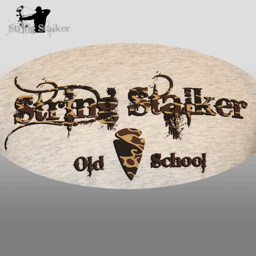 String Stalker Old School Tee - Oatmeal