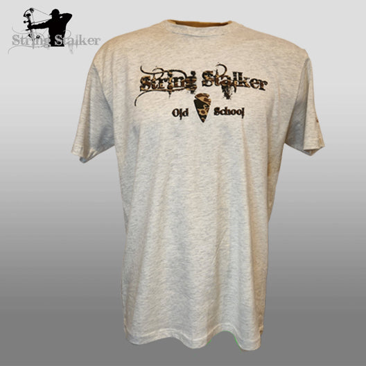 String Stalker Old School Tee - Oatmeal